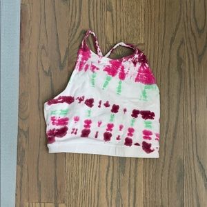 Electric & Rose crop top /sports bra